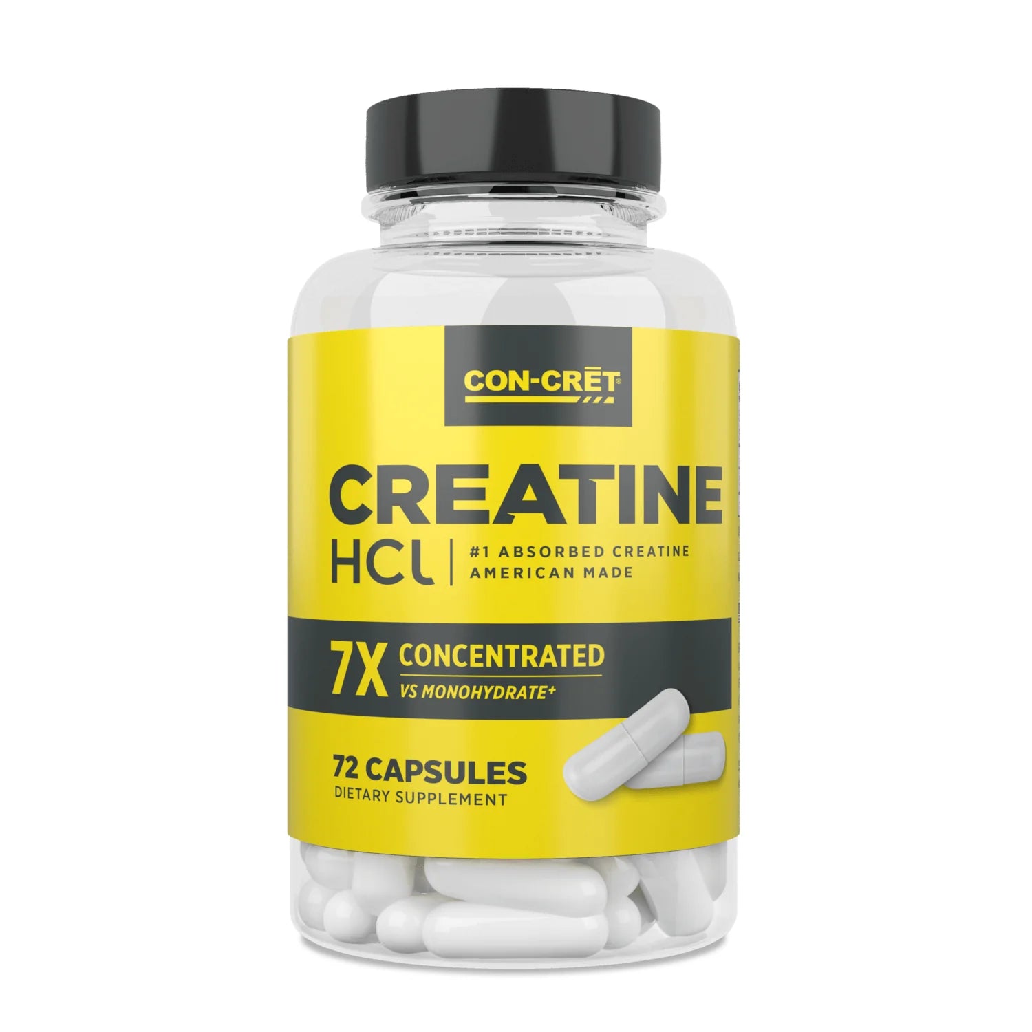 Con-Cret Creatine HCL Capsules - 90SRV