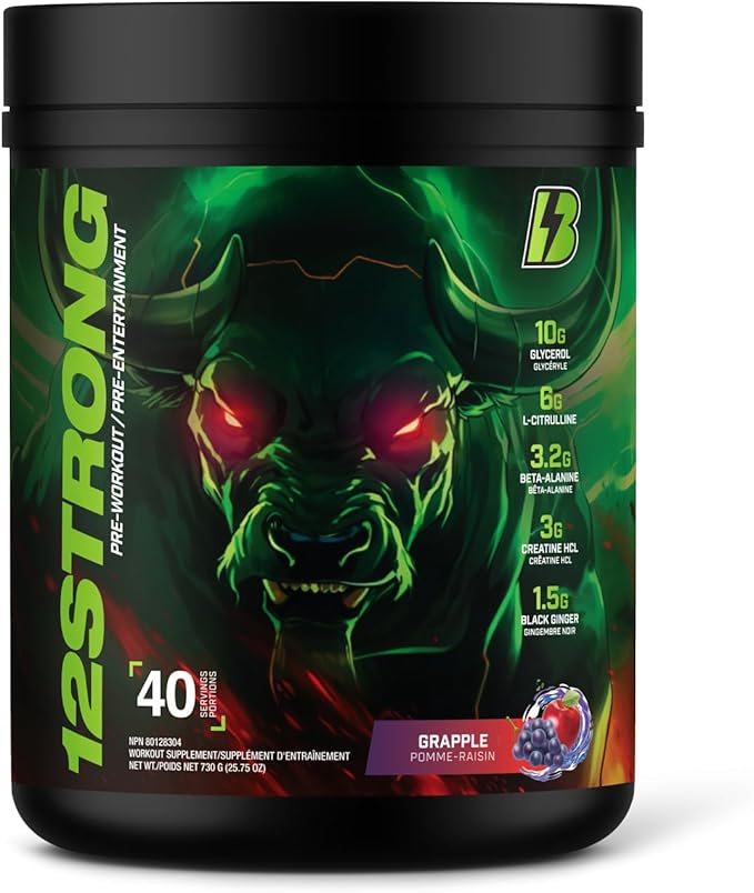 Bull Nutrition 12 Strong Pre
