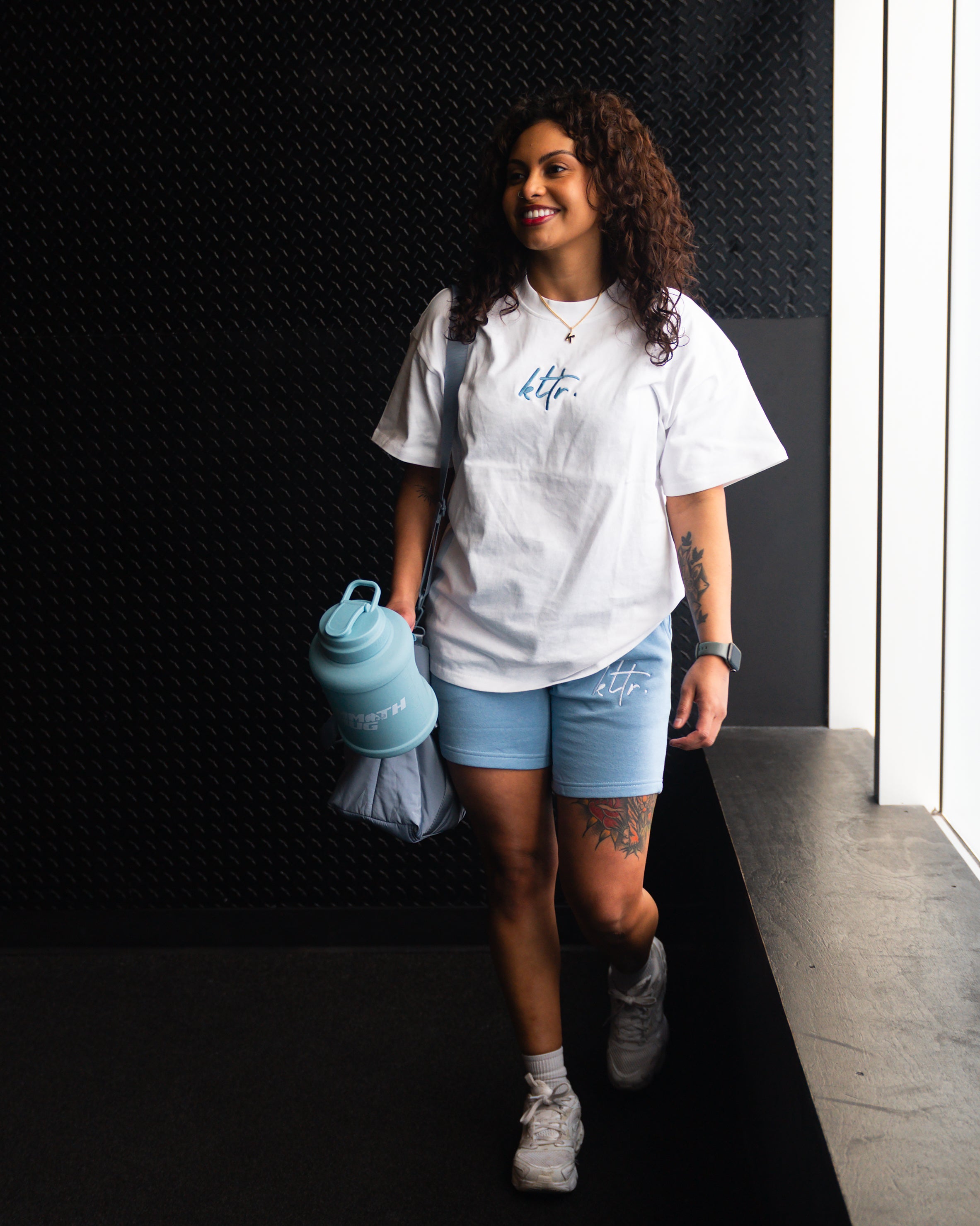 KLTR 7" Sweatshorts Powder Blue