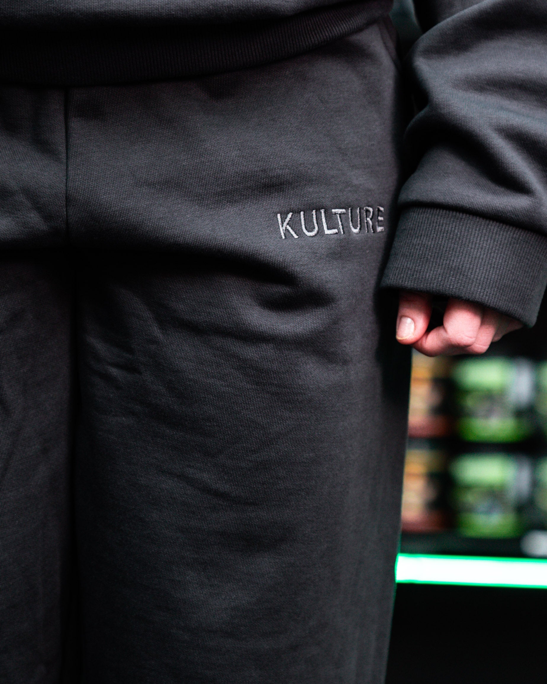 Kulture Sweatpants Off Black