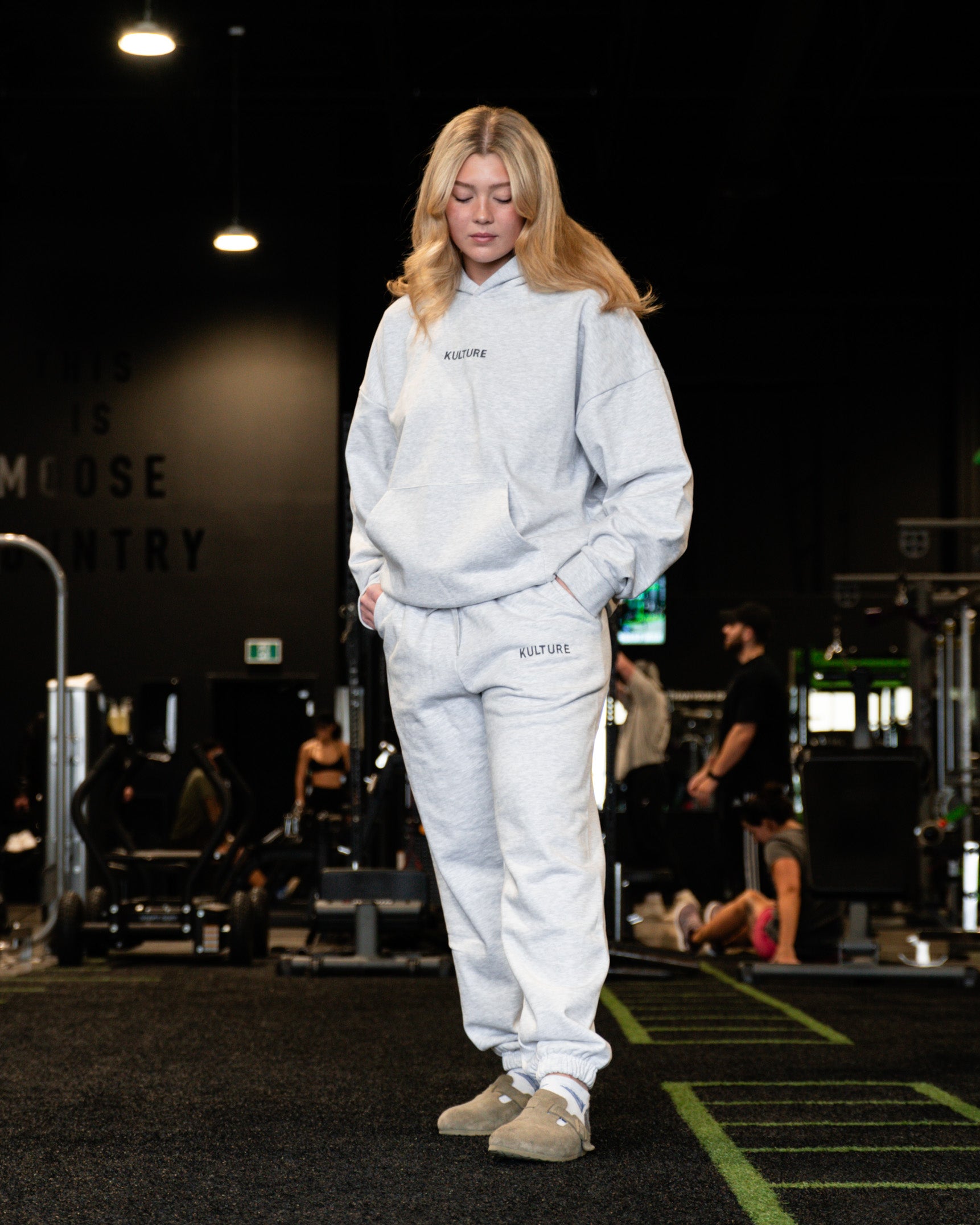 Kulture Hoodie Heather Grey