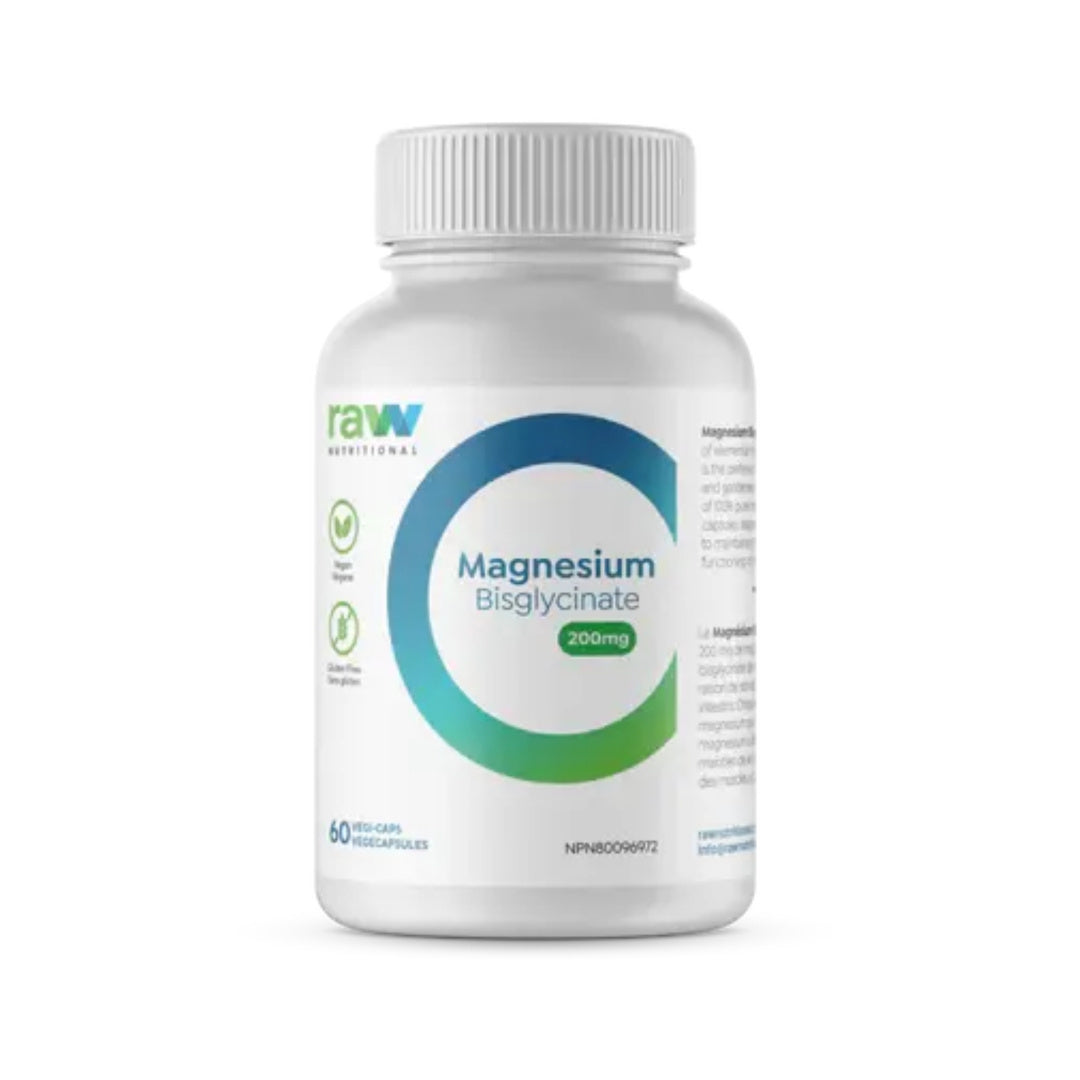 Raw Nutritional Magnesium Bisglycinate - 60 servings