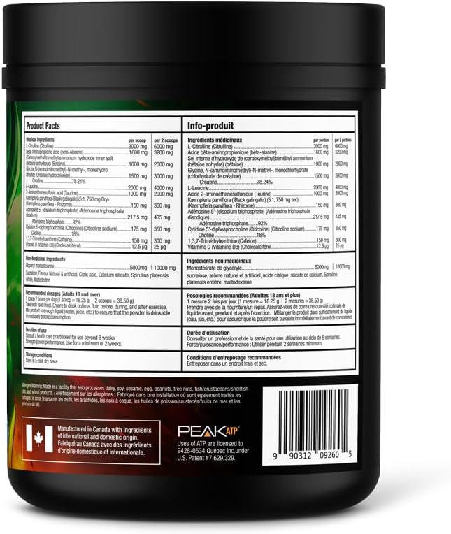 Bull Nutrition 12 Strong Pre