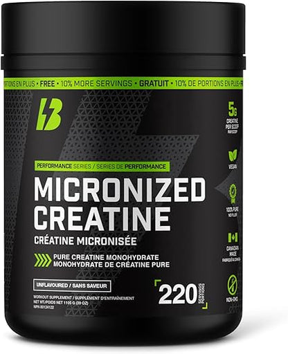 Bull Nutrition Micronized Creatine 220 Servings