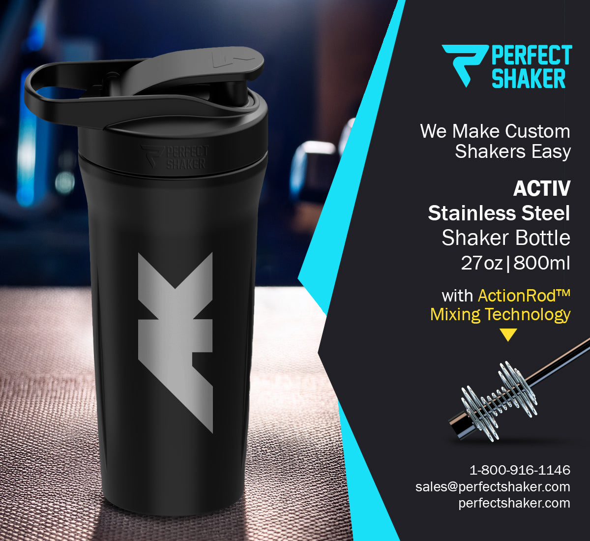 AK Stainless Steel Shaker Cups