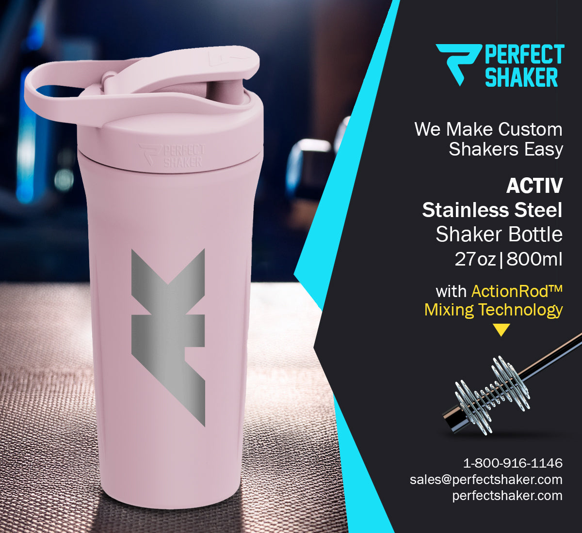 AK Stainless Steel Shaker Cups