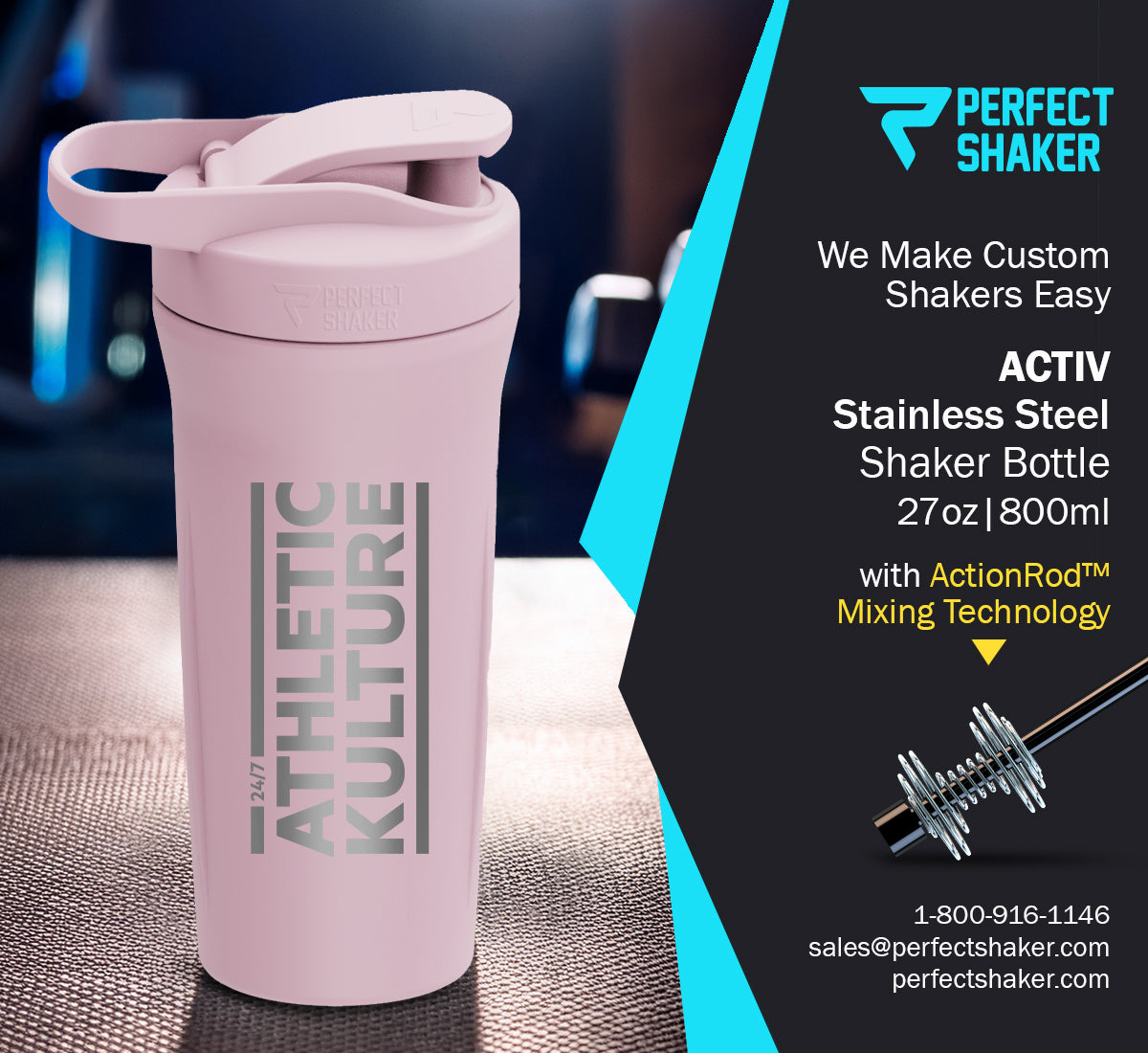 AK Stainless Steel Shaker Cups