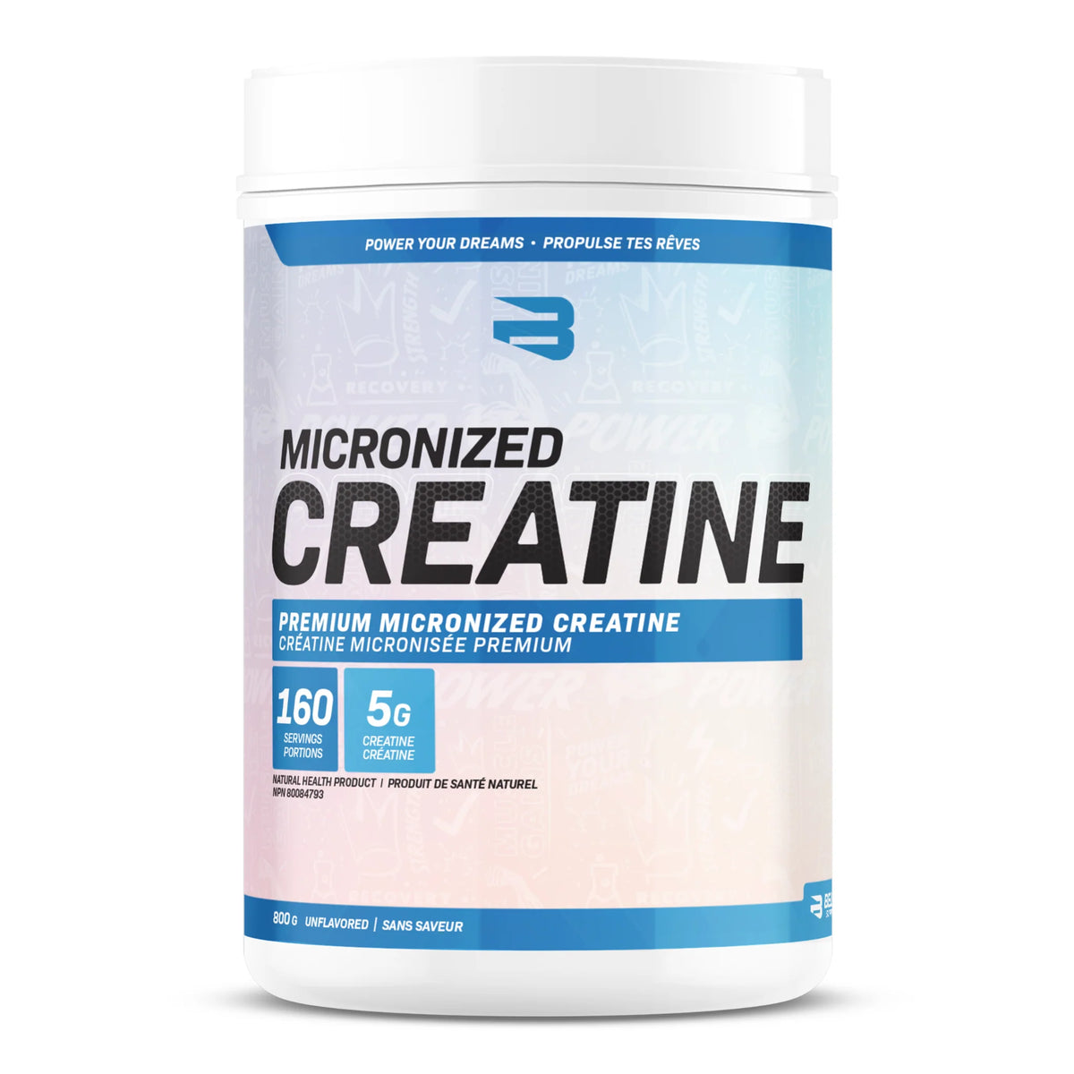 Believe Supplements - Micronized Creatine 800g