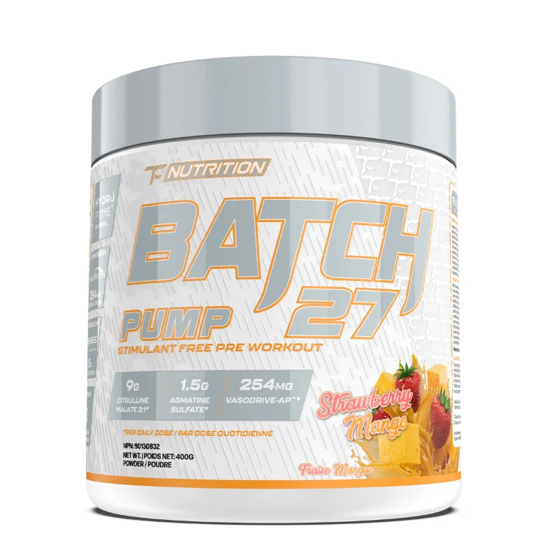 TC Nutrition Batch 27 Pump